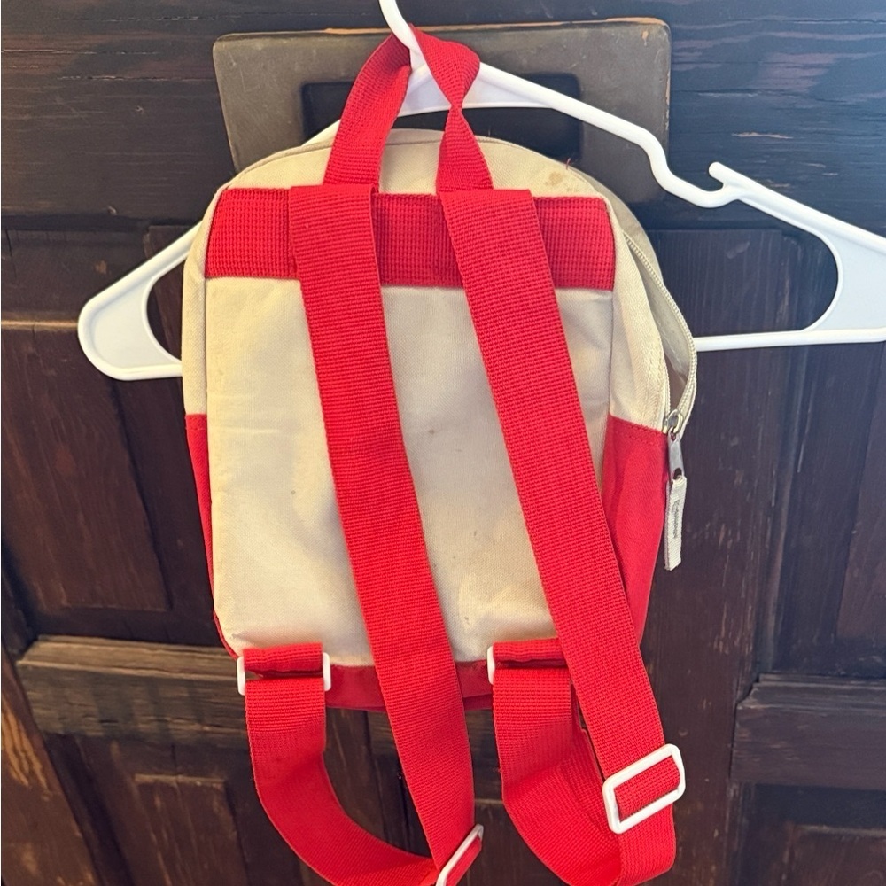 Disney Mickey Mouse Red and White Backpack - Picture 3 of 6